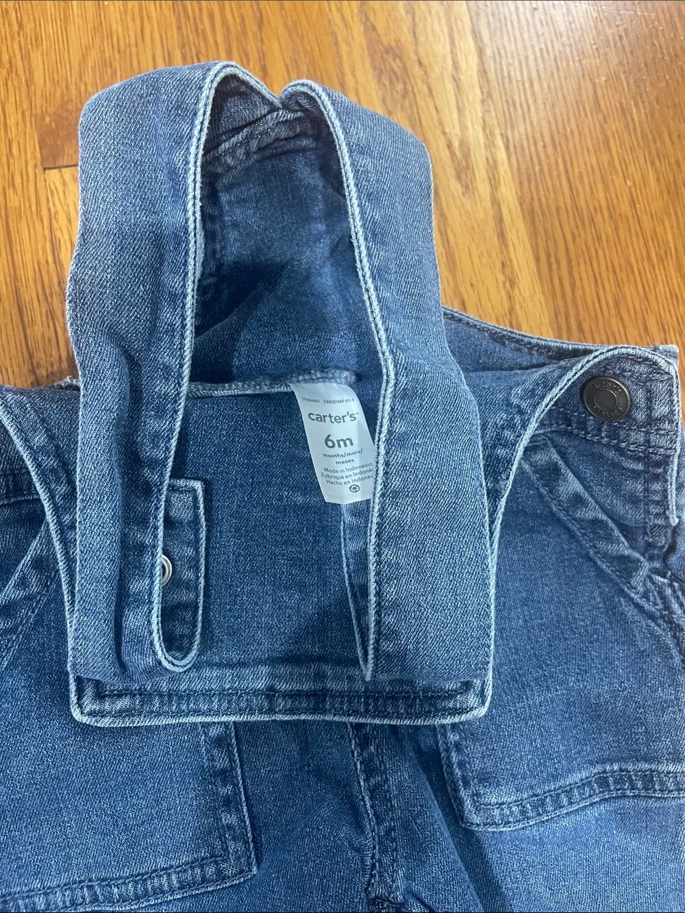 Twins! Carter’s 6mo overalls